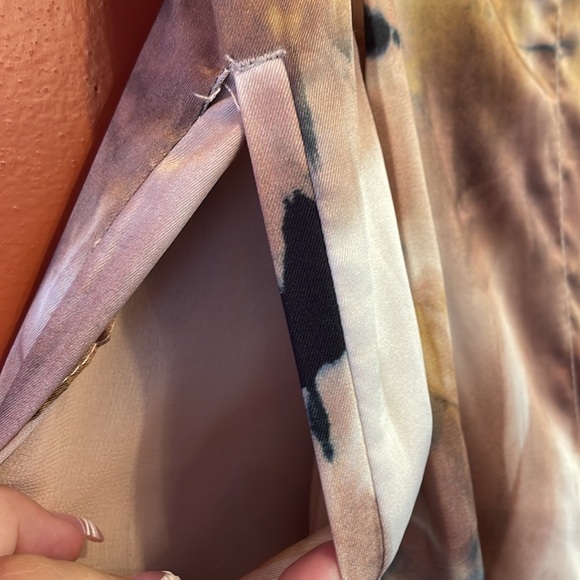 Zara Drawstring Tie Dye Blouse & Balloon Pants Set size M - Picture 10 of 10